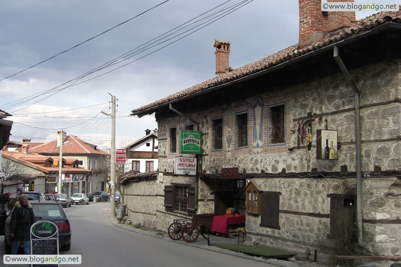 Bansko - One of many bars and mehanas along Pirin St